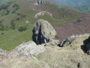 Il M. Pennino visto dalla vetta del Penna