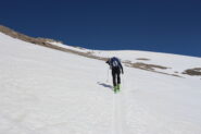 tratto dopo il passo dei fourneaux, la neve c'è, anche se in alcuni tratti intermittente