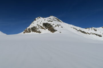 le cime del Doravidi dal ghiacciaio