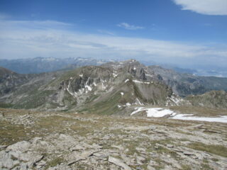 Punta Marguareis (m.2652) con il Vallone delle Capre