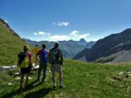 Dal Pas des Manzes, vista sull' Oronaye.