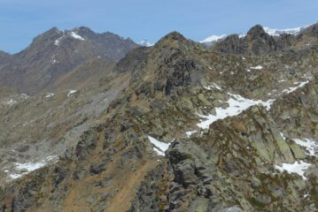 Le montagne verso il Monterosa