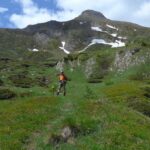 Sui bei prati sotto la Punta di Mezzodì