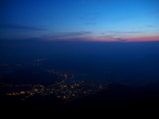 Lecco dalla Vetta del Resegone