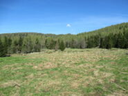 La radura sotto il Colle dell'Ortiga