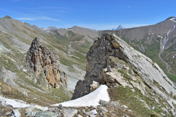 Scorci suggestivi nel traverso verso il colle Fissela