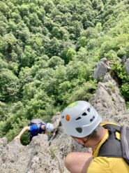 Ultimi passaggi sotto la cima