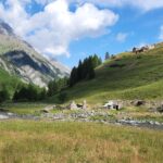 partenza dalle grange Argentera verso le grange Clotes