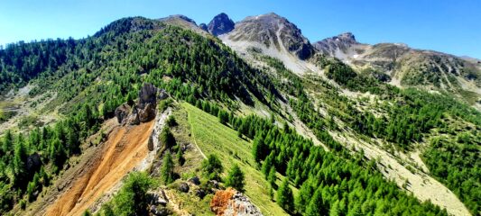 Panorama dalla cima 