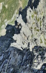 la cresta vista dalla sosta