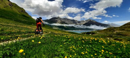Ritorno al lago tra fioriture infinite