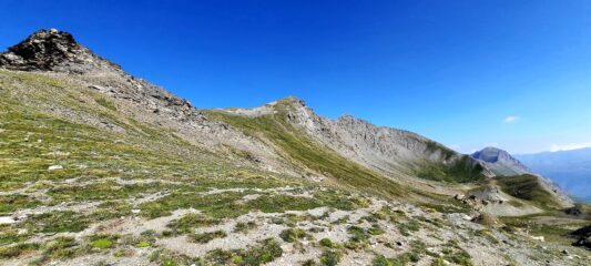 La cresta vista dal col de l'Eychassier