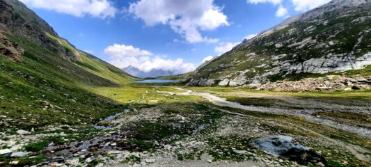 Atterraggio al lac Engorgeou