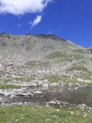 La pointe de Nevache dal lago de la Madeleine