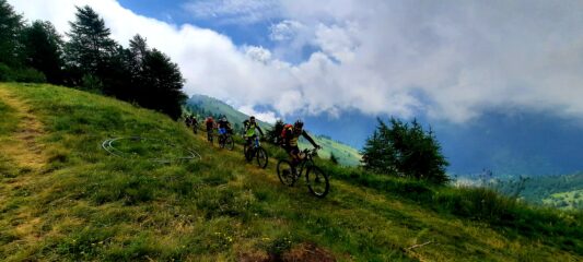 Arrivo al colle della Battagliola