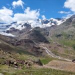 Ghiacciaio dei Forni e Rifugio Branca.