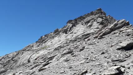 la cresta sud dal passo Ciabrera..