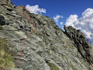 Traverso e canalino finale
