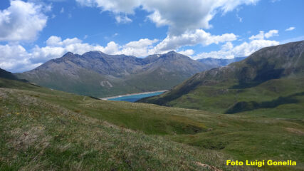 Lago del Moncenisio a dx il Lamet