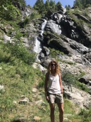 Cascata a metà percorso