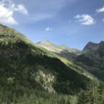 Vista prima di arrivare al rifugio