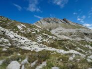 Avvicinamento alla cima da Sud-Est