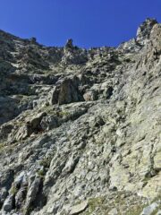 Il canale dilavato da risalire 