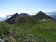 Parvetto, Viridio e punta Parvo dalla quota 2488