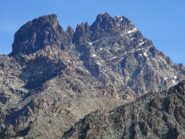 la normale al Viso con poca neve