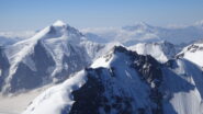 Aletschhorn versante nord dalla vetta