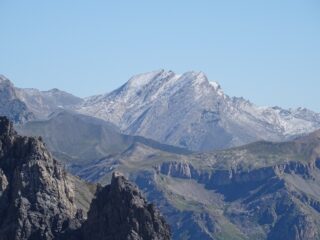 dalla cima: o è grandine o è neve