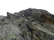 Sulla parte bassa dello spigolo  (foto mgulliver)