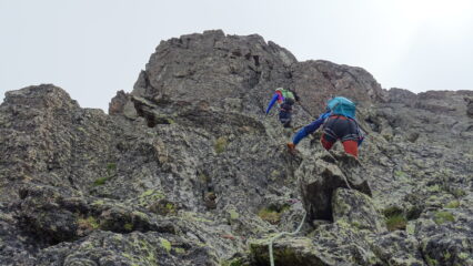 Passo chiave del tratto centrale