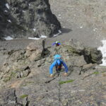 Ultima placche che precedono la cima