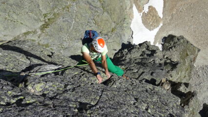 Sulle belle placche sommitali 