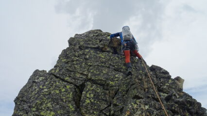 Ultimi risalti per la cima