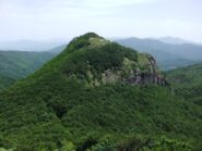 Il Monte Groppo dalla vetta del Monte Groppetto