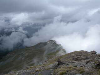 La bella cresta percorsa 