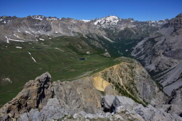 Col des Thures e monte Thabor dalla vetta