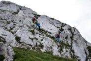 Roccette alla base del crestone Nord della q.2584
