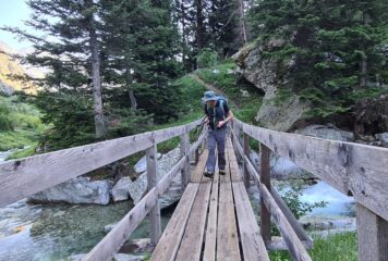 il ponticello ,dopo Gias delle Mosche 