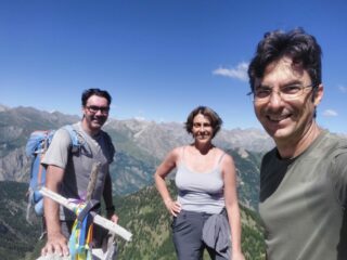 selfie doveroso in cima 