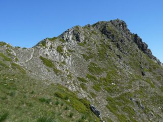 in vista della cima 