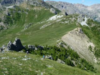salendo dal colle alla cima