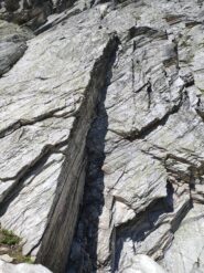 DIEDRO DI L1 NON SALITO MA VARIANTE DI PLACCA A SX