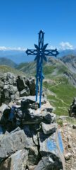 Sulla cima ovest del Becco Grande 