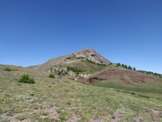 Il Bertrand visto dalla Colla Rossa