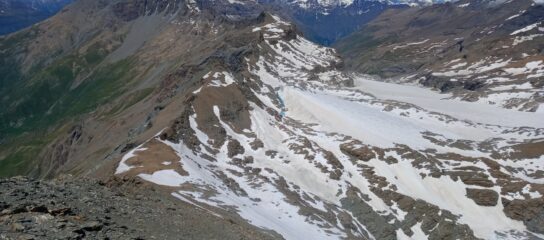 crestone verso lo Stellina Alpina