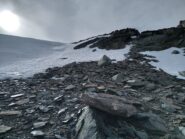 Ultima parte di salita.