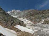 Il tormentato ghiacciaio del nordend